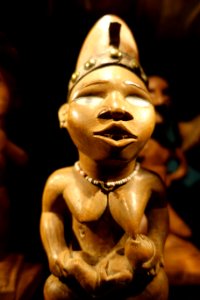 Figure, probably African - Etnografiska museet - Stockholm, Sweden - DSC00902