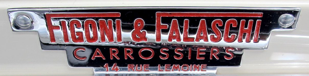 Figoni & Falaschi badge