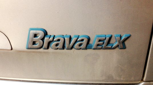 Fiat Brava ELX logos