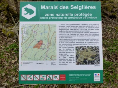 Fiche Marais des Seiglières, Uriage