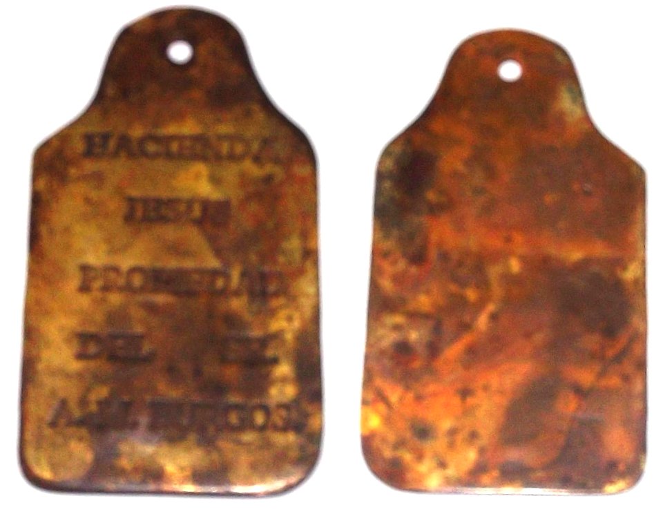 Ficha de la Hacienda Jesús, Yucatán (01)(anverso y reverso)