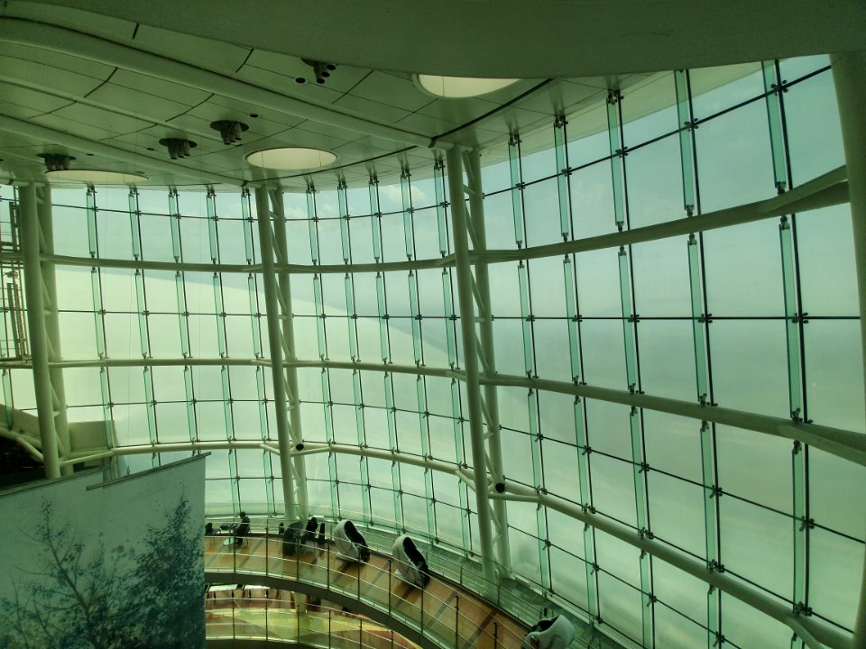 From elevator at Haneda