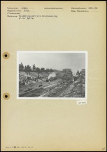 Funderingsput met bronbemaling voor de sluis bij Eefde, Bestanddeelnr 256-2123