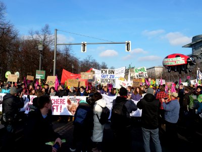 Front banner of the "Wir Haben Es Satt!" Demonstration 2019 03