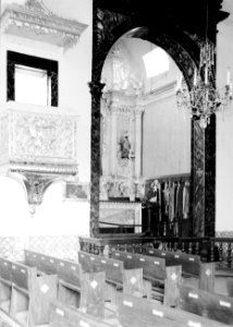 Funchal Interieur bedevaartskerk Igreja de Nossa Senhora do Monte gezicht op e, Bestanddeelnr 255-9582