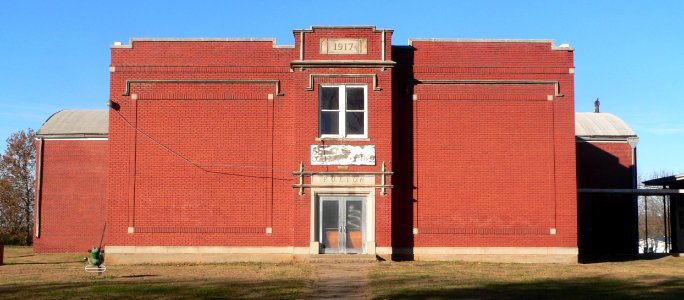 Fulton, Kansas school from S 1