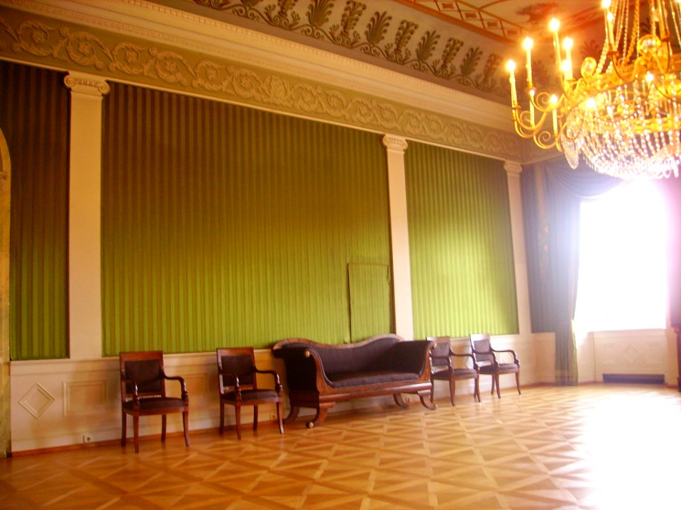 Fulda Stadtschloss Innen Grüner Saal