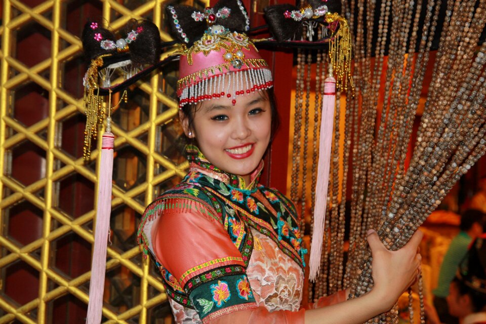 Character beauty ancient costume
