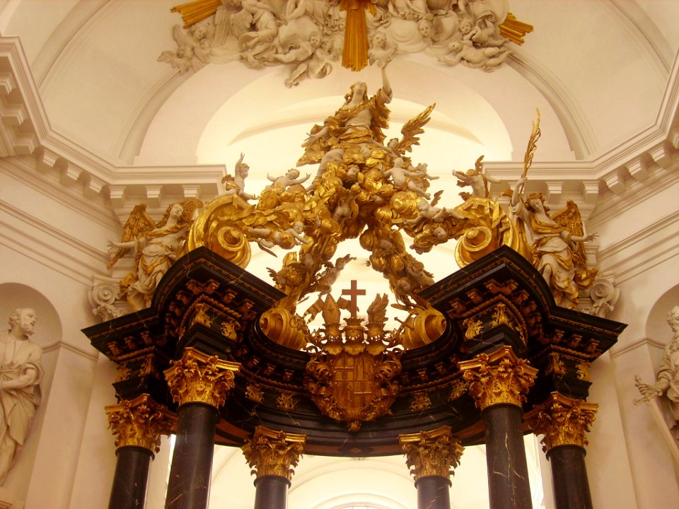 Fulda Dom St. Salvator & Bonifatius Innen Hochaltar 6