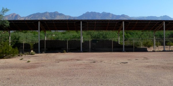 Ft. Lowell cavalry corral from S 2