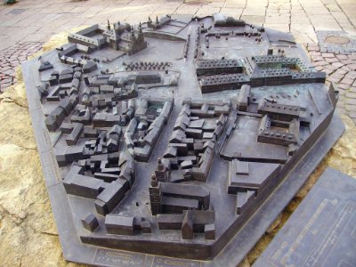 Fulda Modell der Stadt
