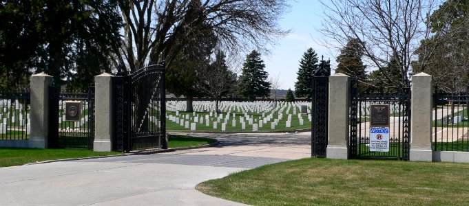 Ft. McPherson National Cemetery gate