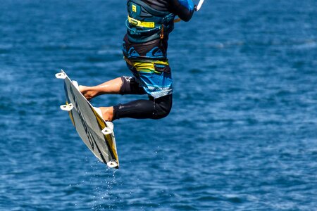 Sport windscreen jump photo