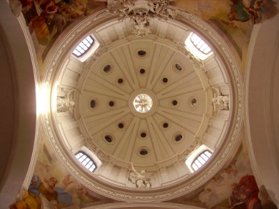 Fulda Dom St. Salvator & Bonifatius Innen Kuppel 1