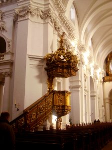 Fulda Dom St. Salvator & Bonifatius Innen Kanzel 1