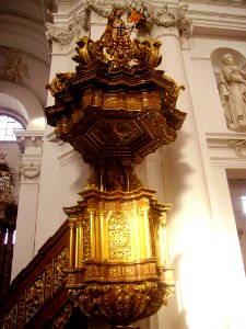 Fulda Dom St. Salvator & Bonifatius Innen Kanzel 5
