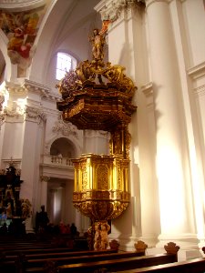 Fulda Dom St. Salvator & Bonifatius Innen Kanzel 3