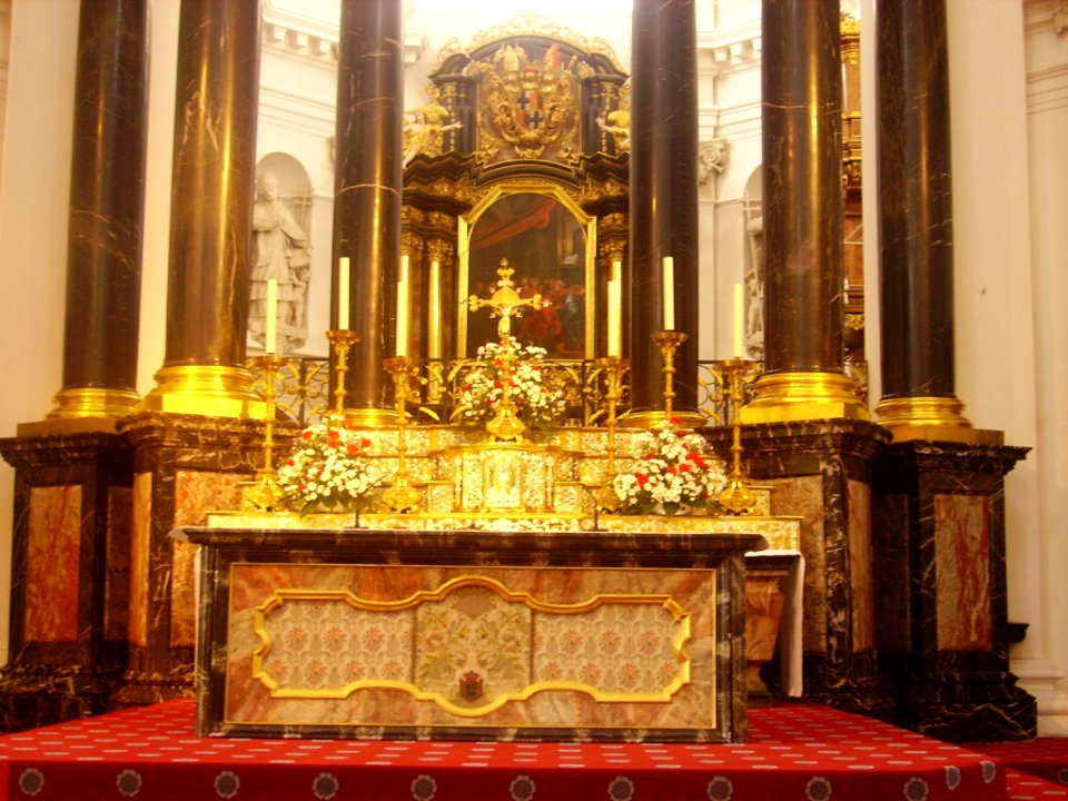 Fulda Dom St. Salvator & Bonifatius Innen Hochaltar 4