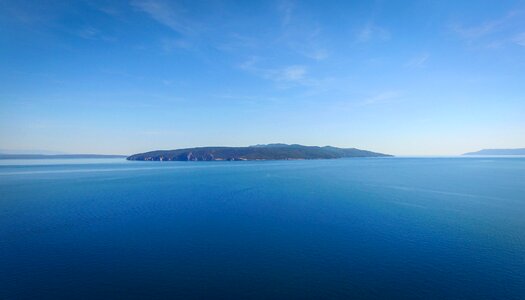 Croatia blue sea photo