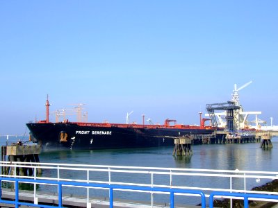 Front Serenade - IMO 9248473 - Callsign ELYK8 , 7th Petroleum harbour, Port of Rotterdam, Holland