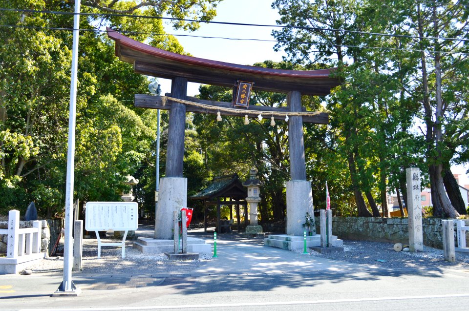 Fuhachimangu (Iwata), torii