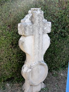 Fromeréville (Meuse) croix de chemin B