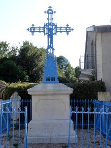 Fromeréville (Meuse) croix de chemin A