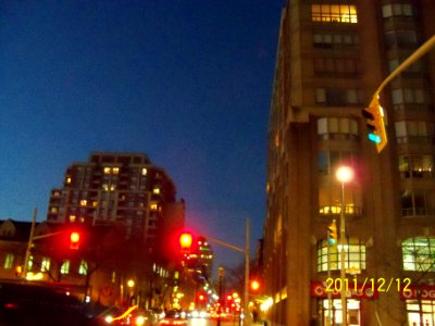 Front and George streets, Toronto -a photo