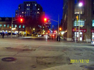 Front and George streets, Toronto -d photo