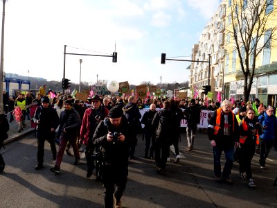 Front banner of the "Wir Haben Es Satt!" Demonstration 2019 12