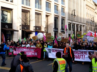 Front banner of the "Wir Haben Es Satt!" Demonstration 2019 31