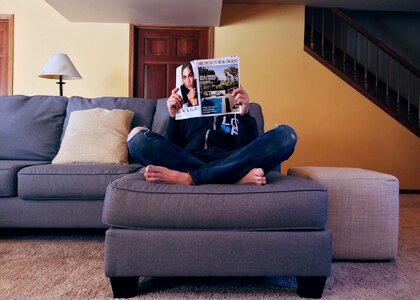 Leisure indoors sofa