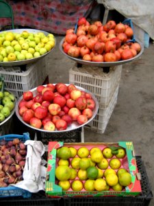 Fruit Bazzar - Front of Red crescent building - Panjrah - Nishapur 13