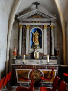 Froville (M-et-M) Prieuré, église, autel A