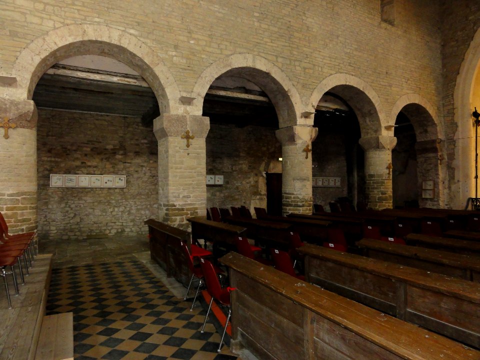 Froville (M-et-M) Prieuré, église, intérieur (02)