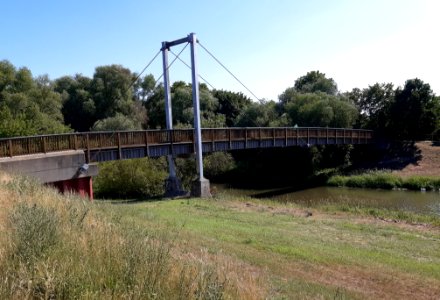 Fußgängerbrücke Meuschau-Merseburg