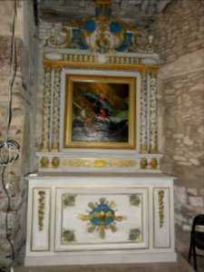 Froville (M-et-M) Prieuré, église, autel B