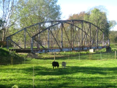 Fußgängerbrücke in Chemnitz-Draisdorf