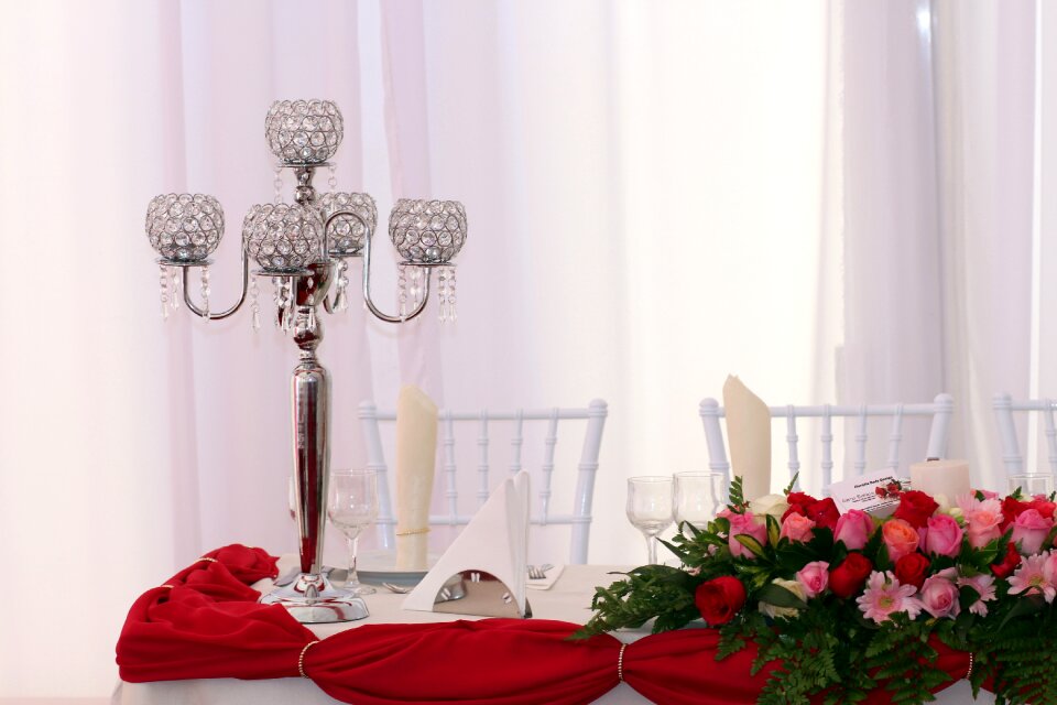 Decorations roses wedding