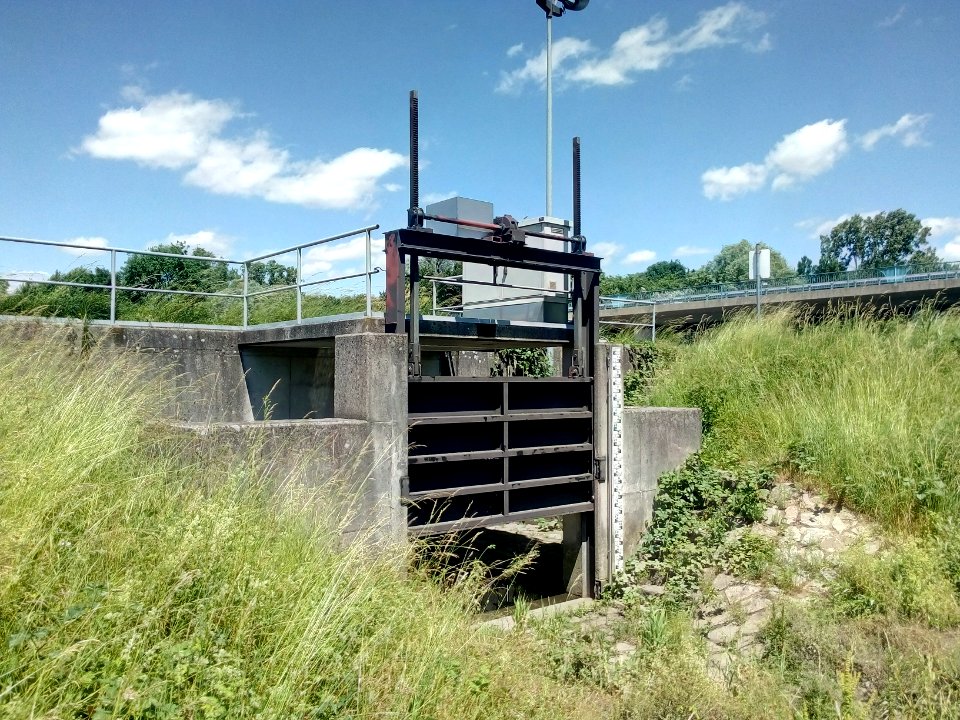 Froschgraben (Froschbächle), Bühl, Hochwasserrückhaltebecken 19