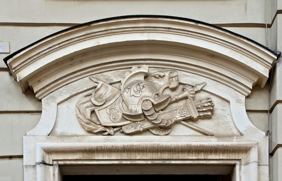 Fronton linteau Hofburg