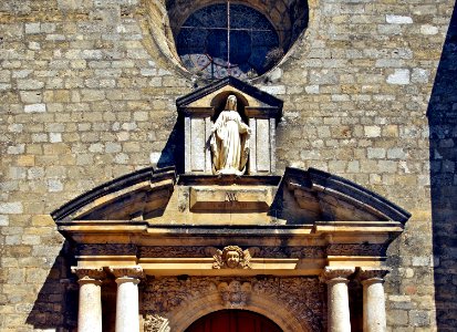 Fronton église Domme