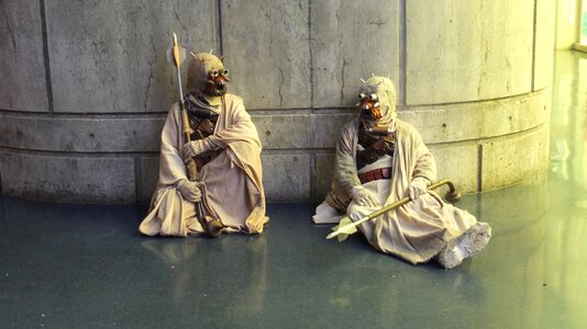Tuskens cosplay fan expo