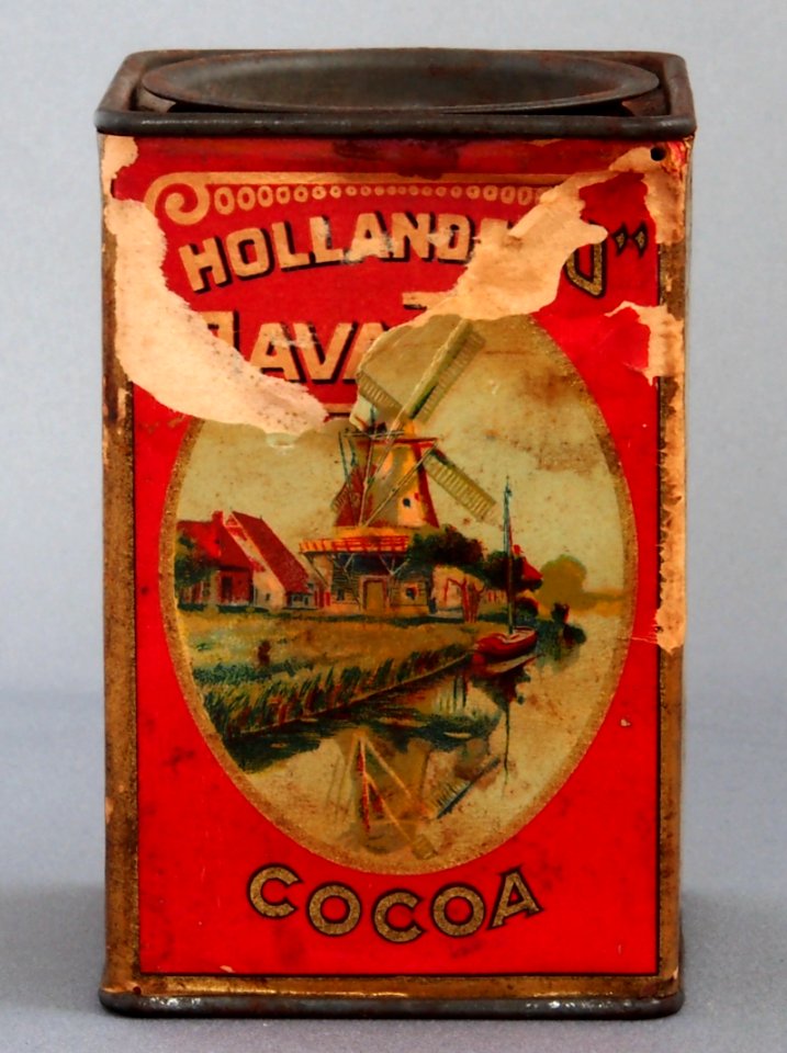 Frou-Frou cocoa, H Hamstra & Co, Droste & Co, blikje (6 ounces), origineel Hollanse Java Thee, foto 7