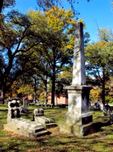 Fulmer Obelisk, Lebanon Church Cemetery, 2015-10-23, 02