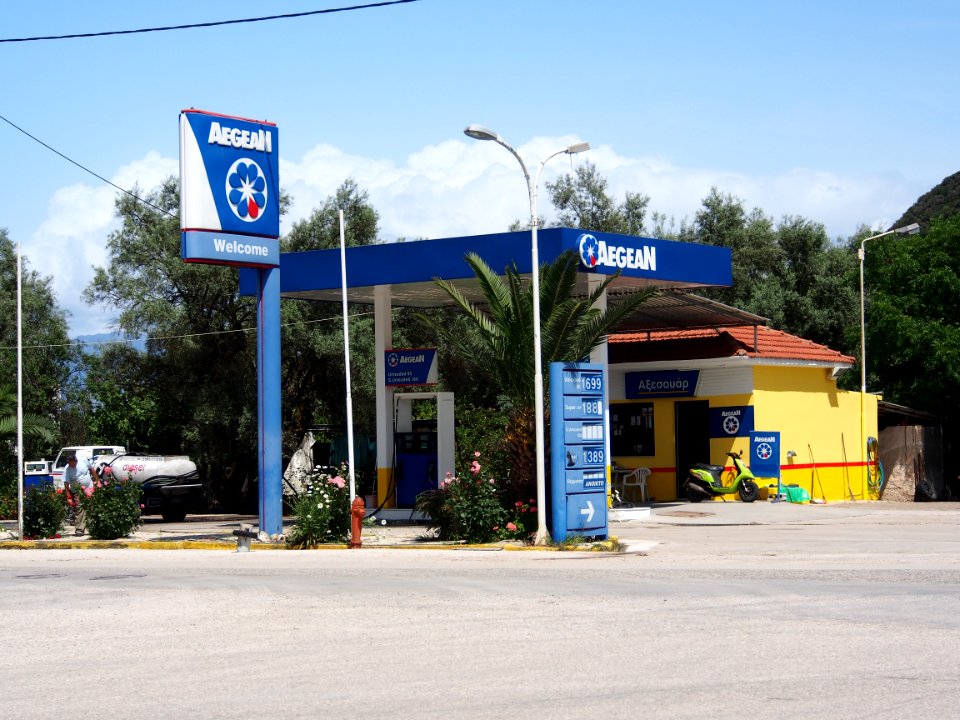 Fuel station Aegean, pic1