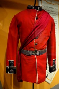Full Dress Uniform, Stephen Cattley, 13th Battalion Volunteer Militia, 1862 - Glenbow Museum - DSC00672