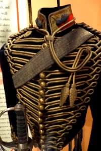 Full Dress Uniform, Capt. Eason Rich, Royal Horse Artillery, 1890 - Glenbow Museum - DSC00578