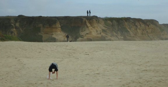 Full moon near Half-Moon-Bay California