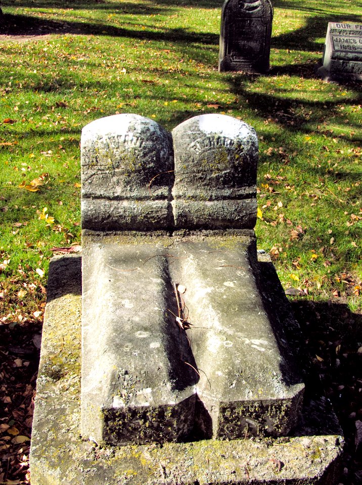 Fulmer (Unnamed Infant and Richard), Lebanon Church Cemetery, 2015-10-23, 01